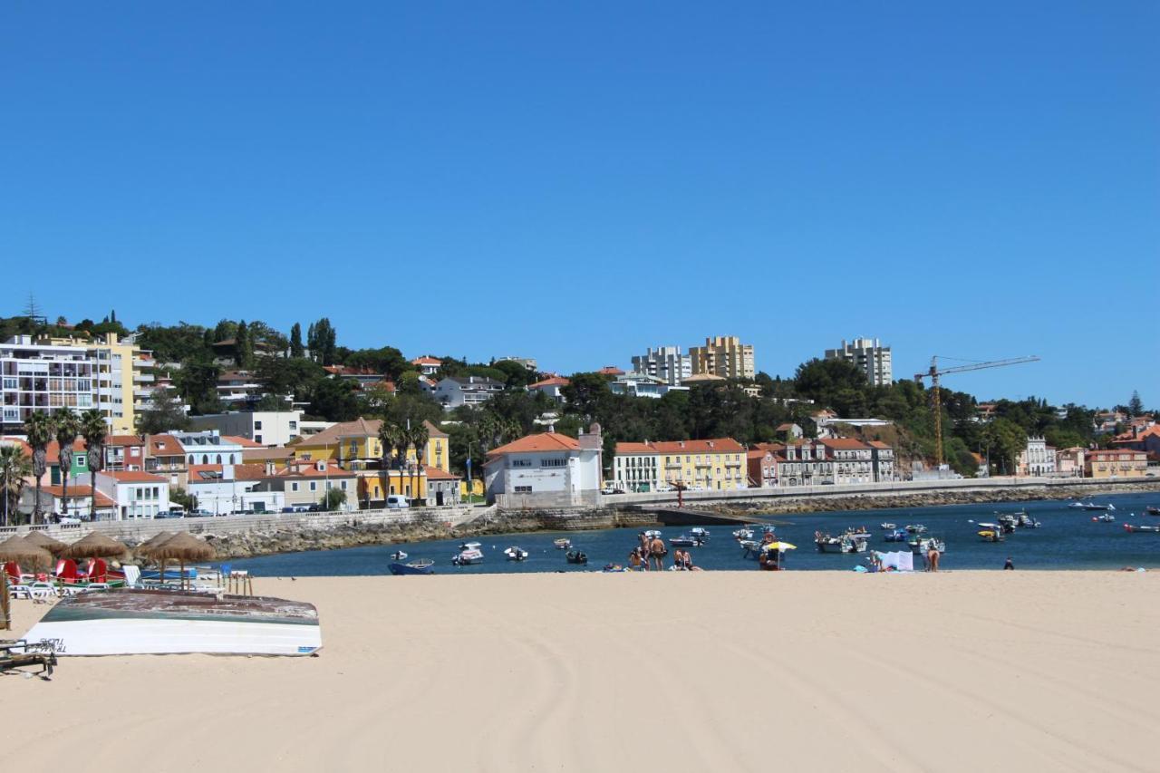 Apartamento 1 Quarto, Com Patio, Em Frente Praia Paço de Arcos Екстериор снимка