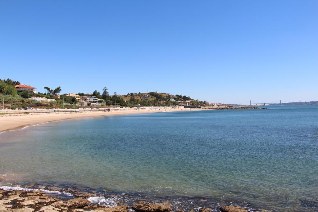 Apartamento 1 Quarto, Com Patio, Em Frente Praia Paço de Arcos Екстериор снимка